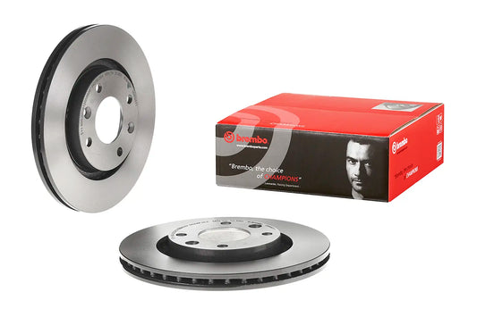 2x BREMBO 09.8695.11 Disques de Frein Ventilé 266mm CITROEN PEUGEOT OPEL DS