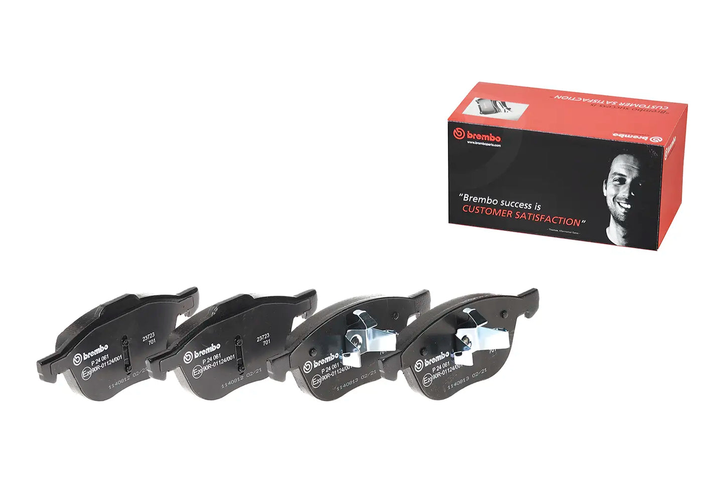 BREMBO P 24 061 Plaquettes de freins