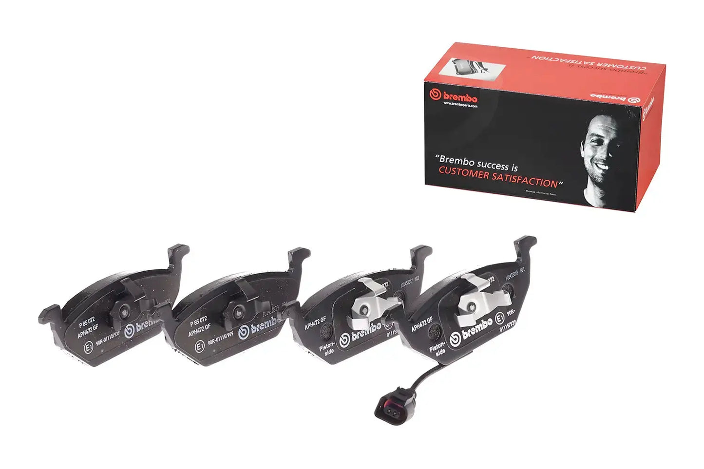 BREMBO P 85 072 Plaquettes de freins BREMBO