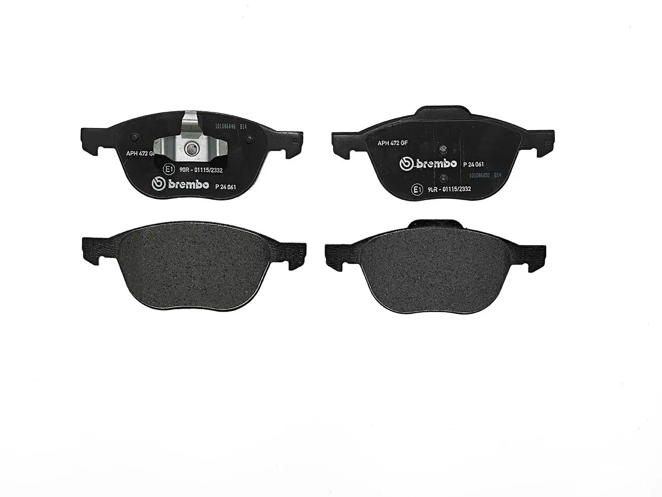 BREMBO P 24 061 Plaquettes de freins