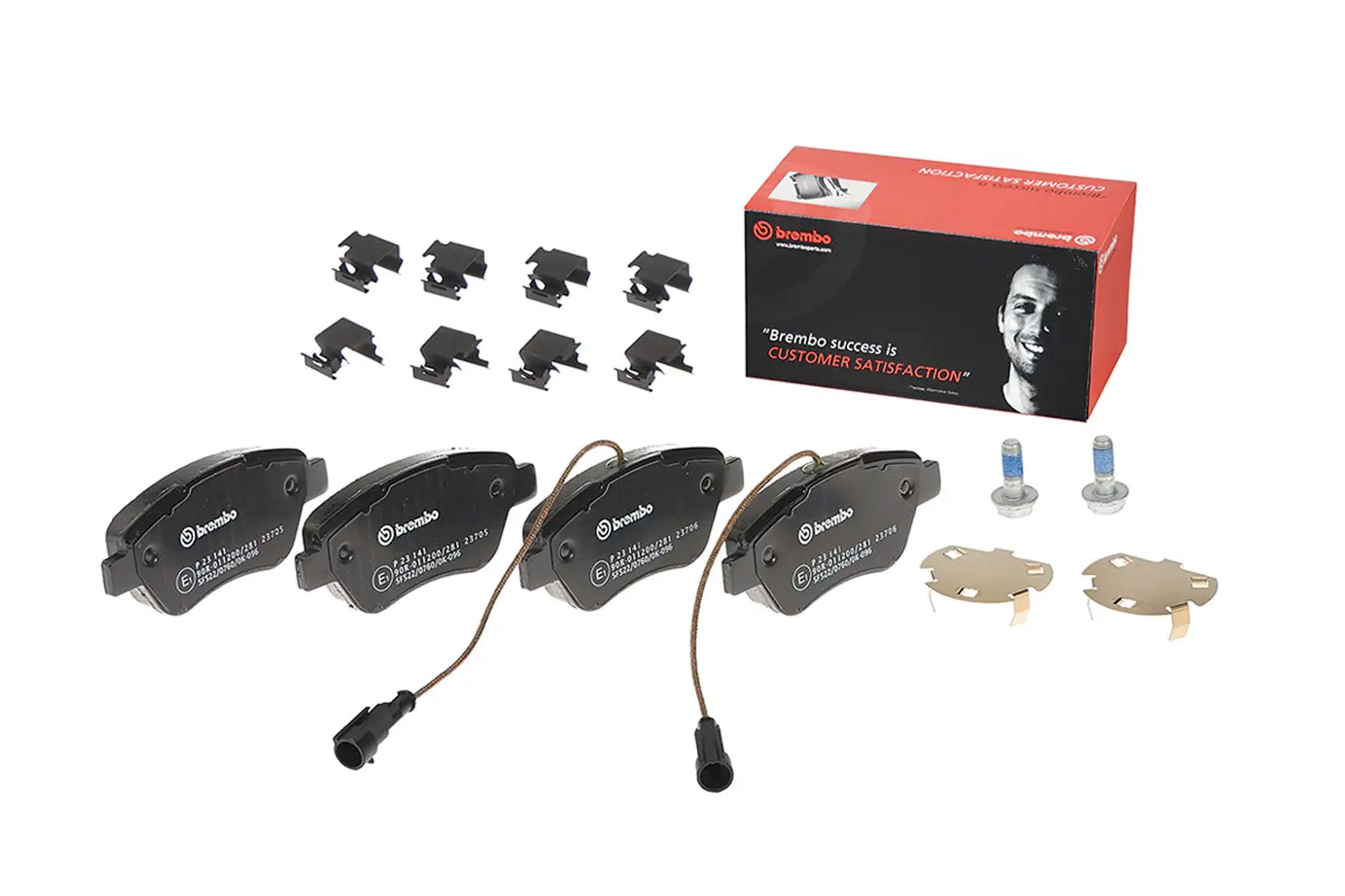 BREMBO P 23 141 Plaquettes de freins P23141