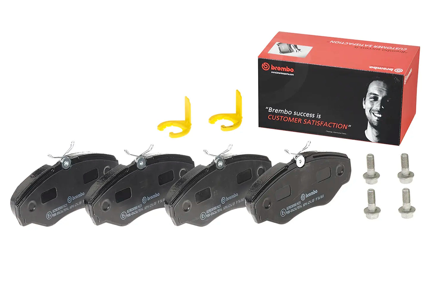 BREMBO P 56 061 Plaquettes de frein pour RENAULT NISSAN OPEL