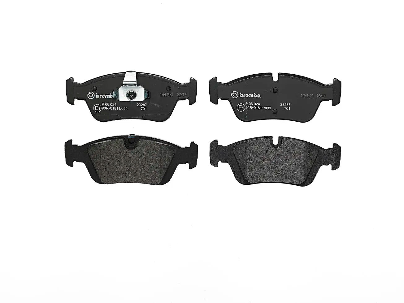 BREMBO P 06 024 Plaquettes de freins