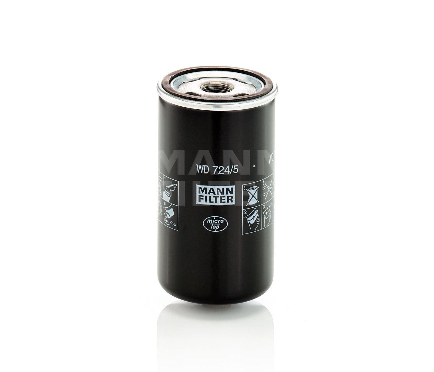 MANN-FILTER WD 724/5 Filtre hydraulique, boîte automatique