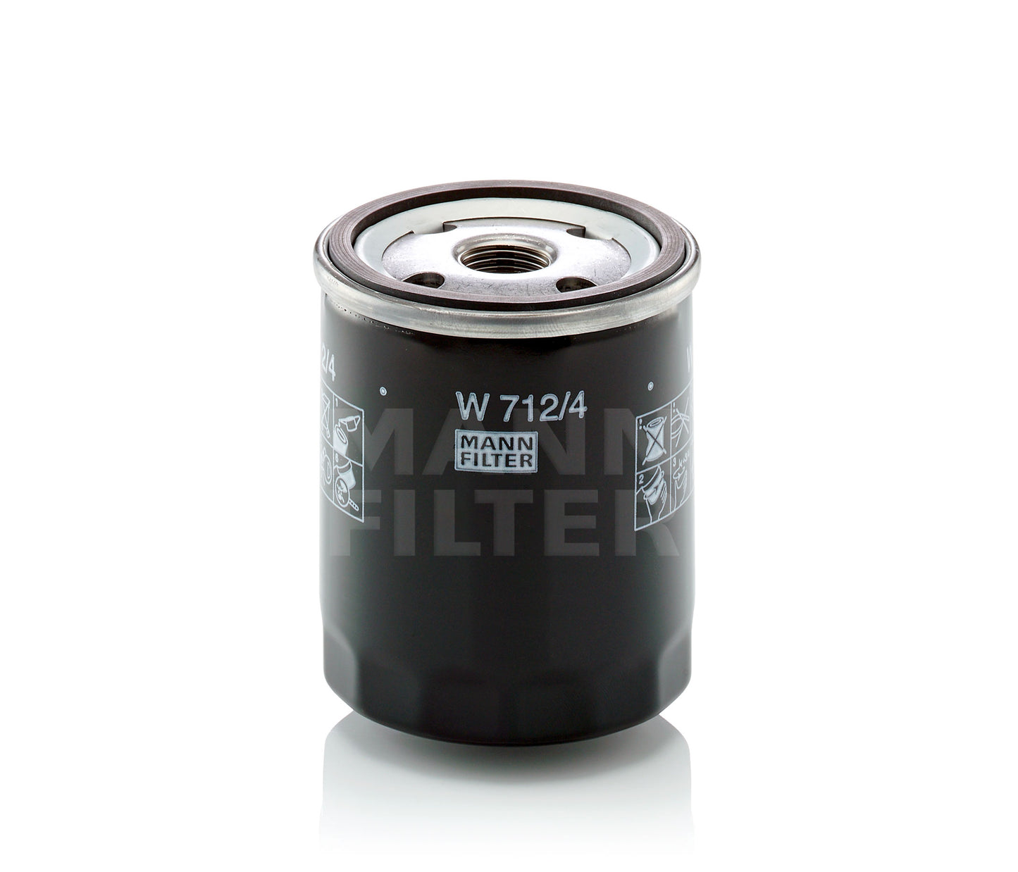 MANN-FILTER W 712/4 Filtre à huile
