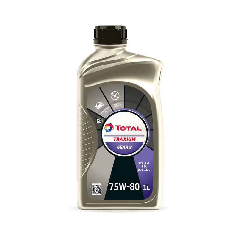 TotalEnergies Traxium, Gear 8 Huile de transmission et huile boite de vitesse 75W-80, Capacité: 1I