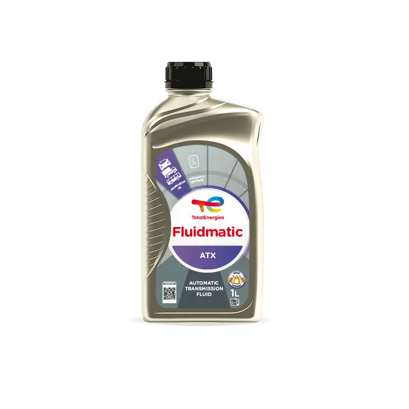 TotalEnergies 213755 Fluedmatic, ATX Huile pour boîte automatique ATF II, 1I, Rouge TOTAL
