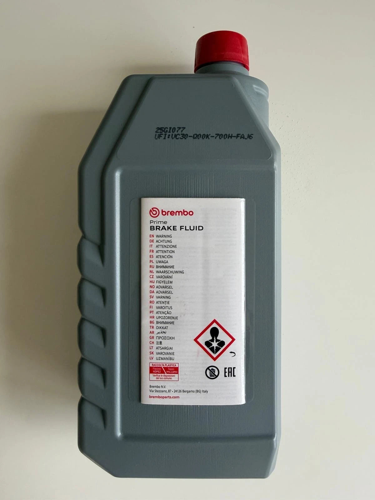 BREMBO L 04 010 Liquide de frein Huile de frein DOT 4 1L