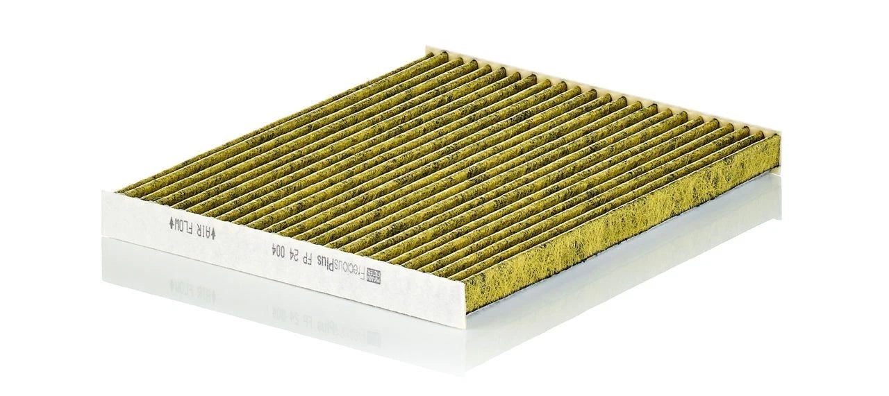 MANN-FILTER FP 24 004 Filtre d'habitacle Filtre à charbon actif avec polyphenol, avec effet antibactérien