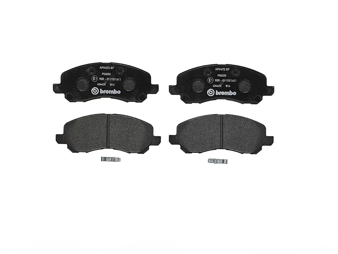 BREMBO Prime P 54 030 Plaquettes de frein