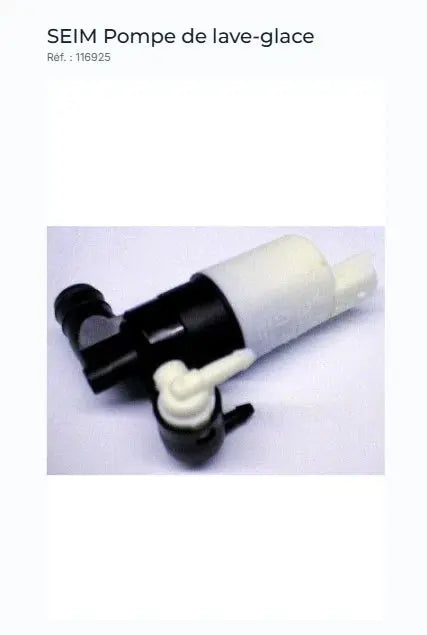 SEIM 109261 Pompe de lave-glace - GR PARTS