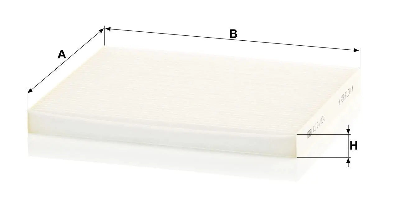 MANN-FILTER CU 24 004 Filtre d'habitacle MANN-FILTER