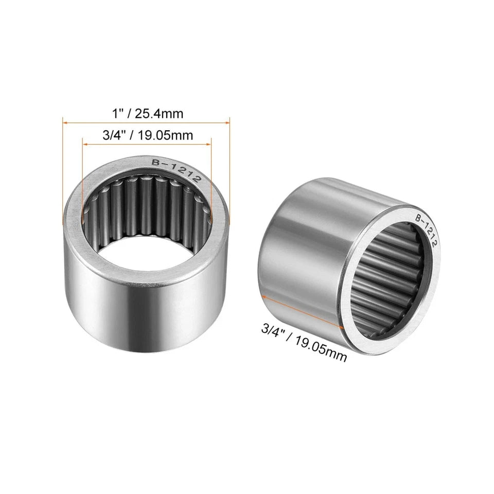 B1212 Roulement Aiguille 3/4"x1"x3/4" Douille à aiguilles B1212