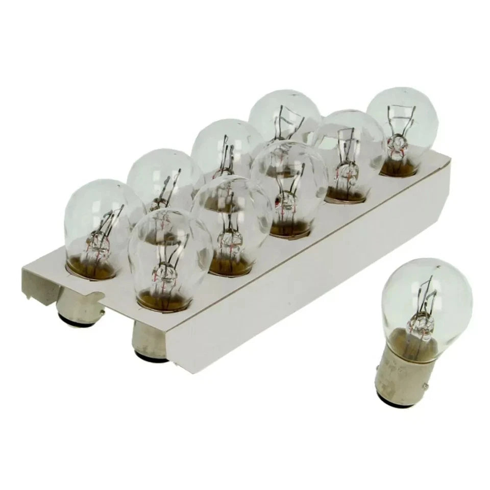 Ampoule Philips 12499CP STOPS ET CLIGNOTANTS P21/5W 12V 21/5W BAY15D, 10 PIECES