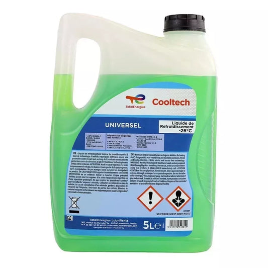 TOTAL 31381 Liquide de refroidissement universel -26°C (Volume : 5L)