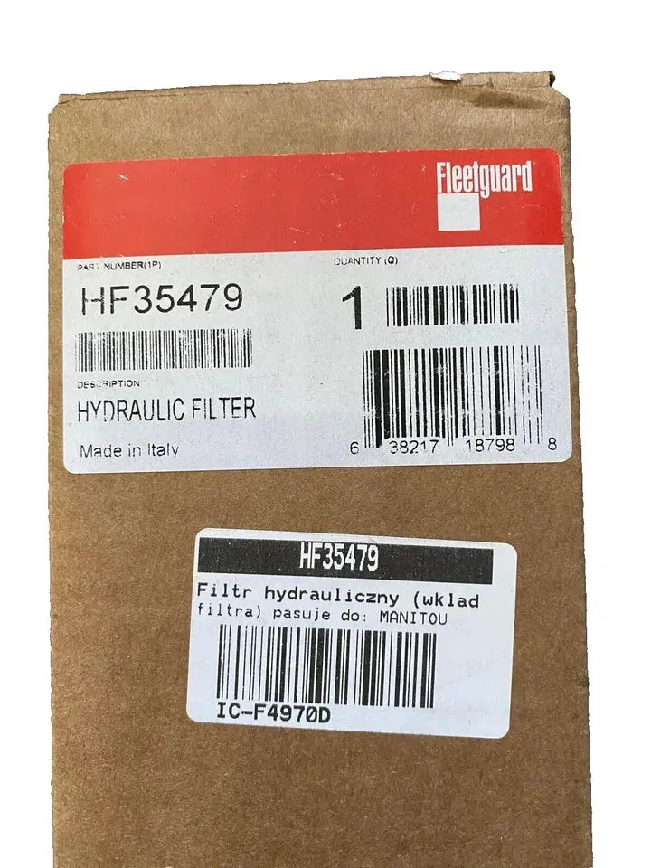 FLEETGUARD HF35479 Filtre, système hydraulique de travail MANITOU 236094 FLEETGUARD