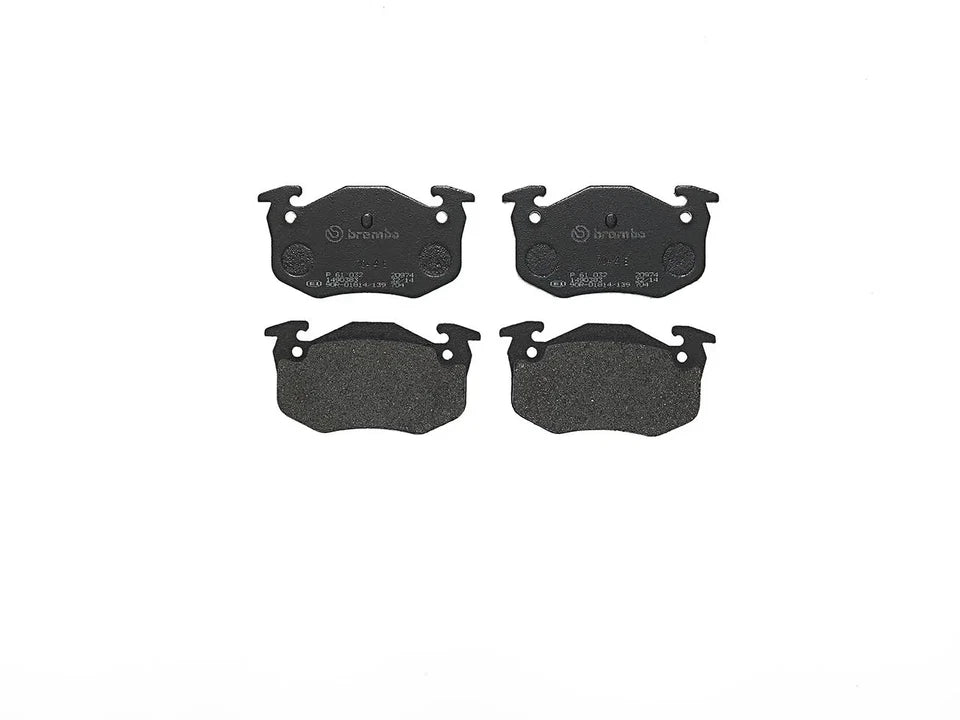 BREMBO P 61 032 Plaquettes de frein pour RENAULT CITROËN PEUGEOT