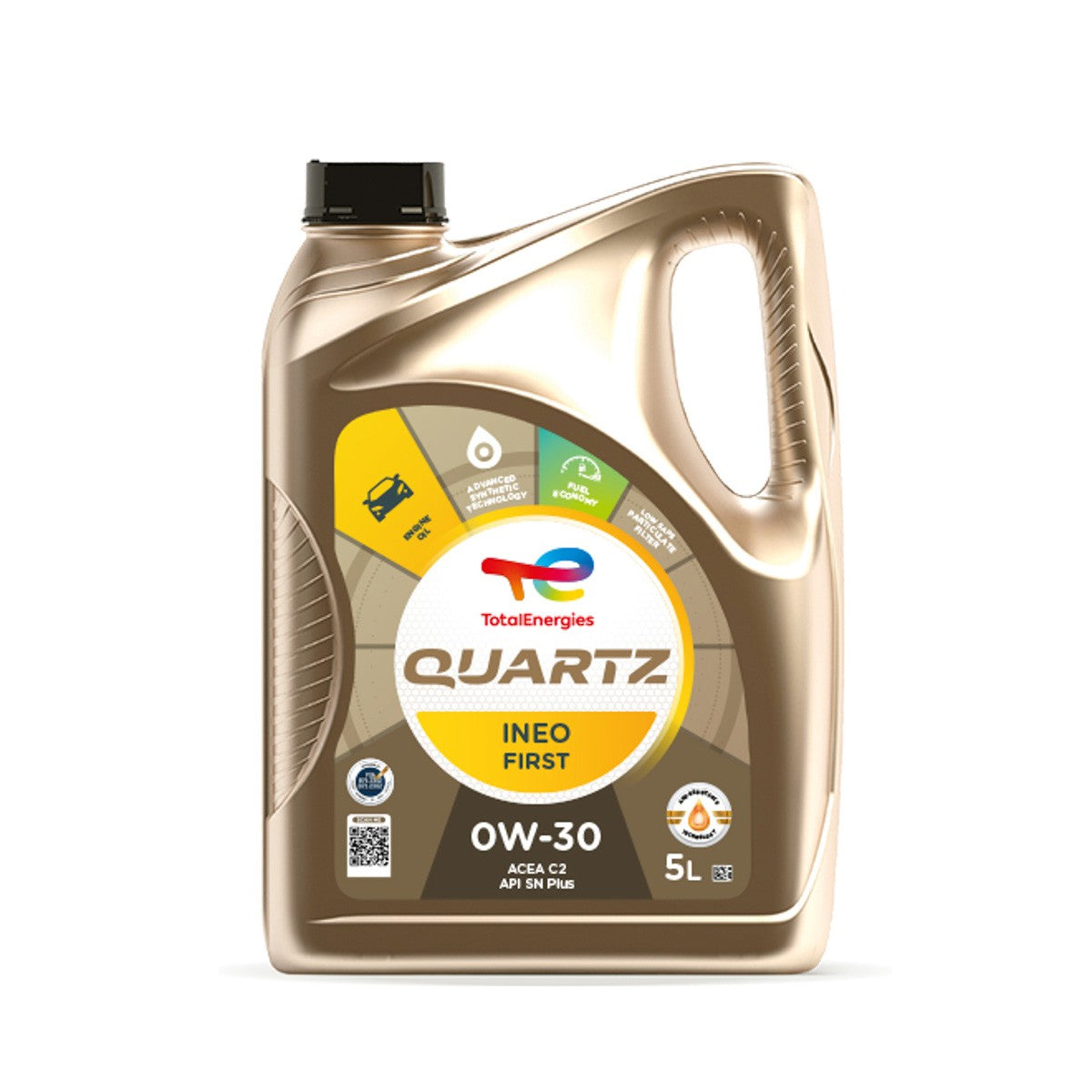 TotalEnergies Huile moteur Quartz Ineo First 0W30 - 5 Litres 213833