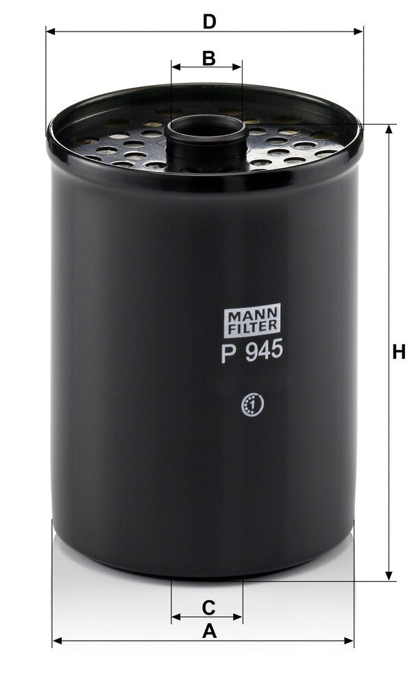 MANN-FILTER P 945 x Filtre à carburant