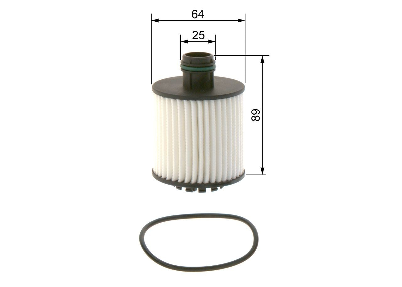 BOSCH F 026 407 259 Filtre à huile