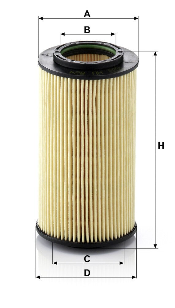 MANN-FILTER HU 824 x Filtre à huile