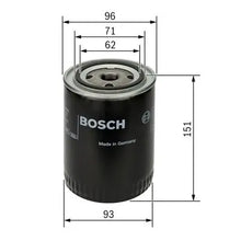 Bosch 0 451 203 012 Filtre à huile  P3012 - BOSCH