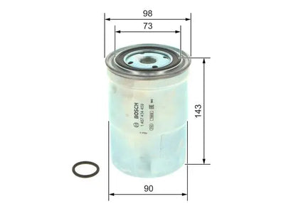 BOSCH 1 457 434 459 N4459 Filtre à carburant  MITSUBISHI PAJERO BOSCH