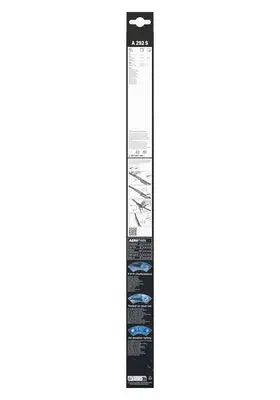Bosch 3 397 007 292 Balais d'essuie-glace 600/380mm (paire) A292S BOSCH
