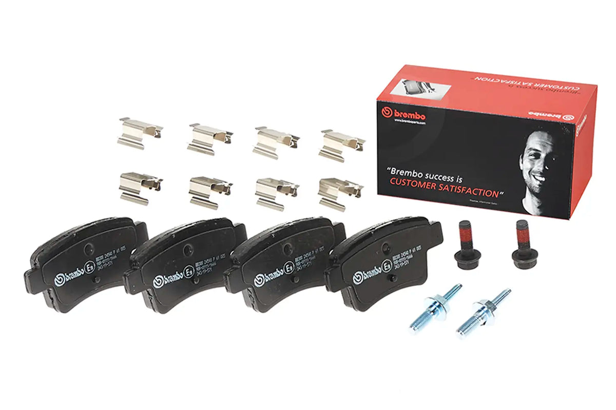 BREMBO Prime P 61 085 Plaquettes de frein arrière avec accessoires