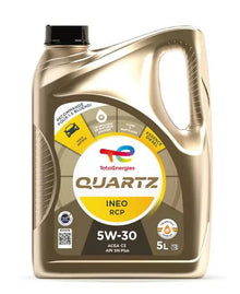 TotalEnergies 231089 Quartz, INEO RCP Huile moteur 5W30, 5L TOTAL