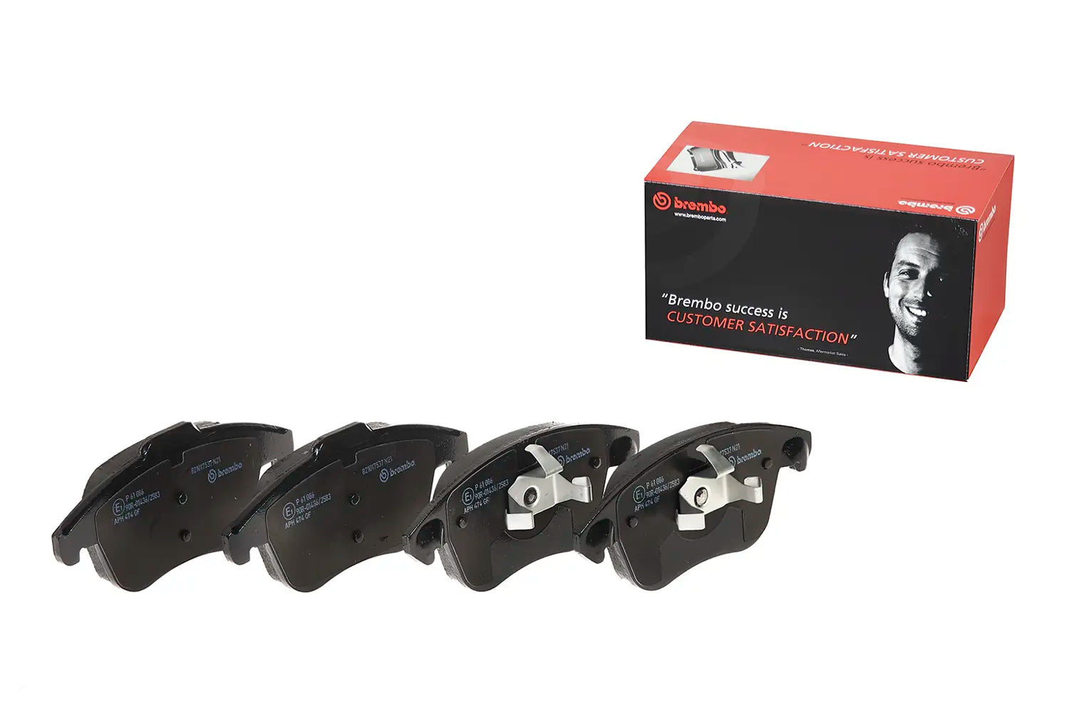BREMBO P 61 086 Plaquettes de freins Avant BREMBO