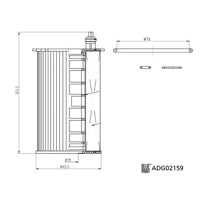 BLUE PRINT ADG02159 Filtre à huile BLUE PRINT