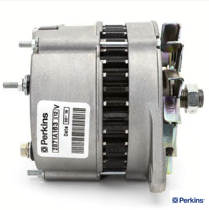 PERKINS 2871A163 Alternateur 12V 65A droit