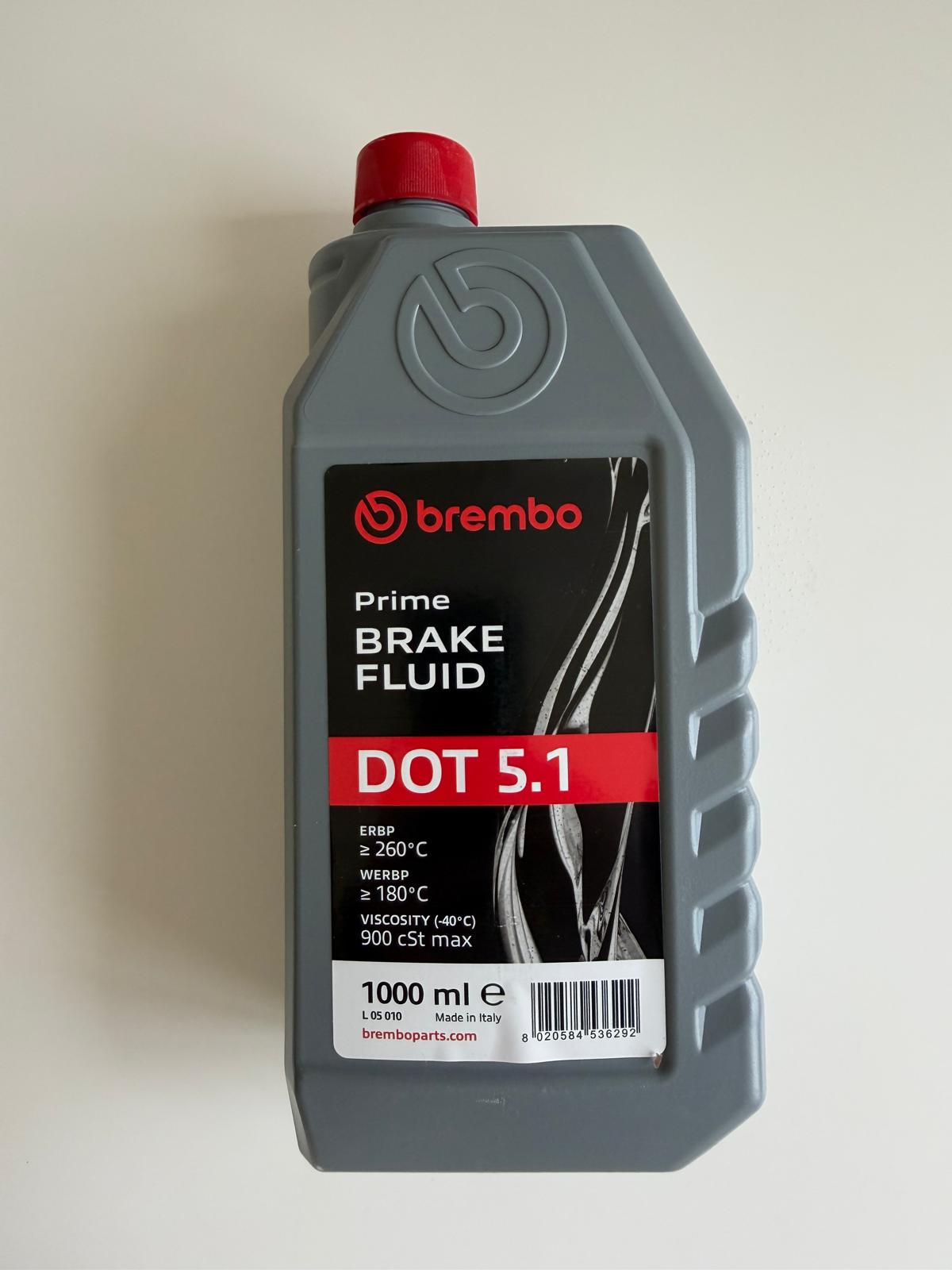 BREMBO L 05 010 Liquide de frein Huile de frein DOT 5.1 1L