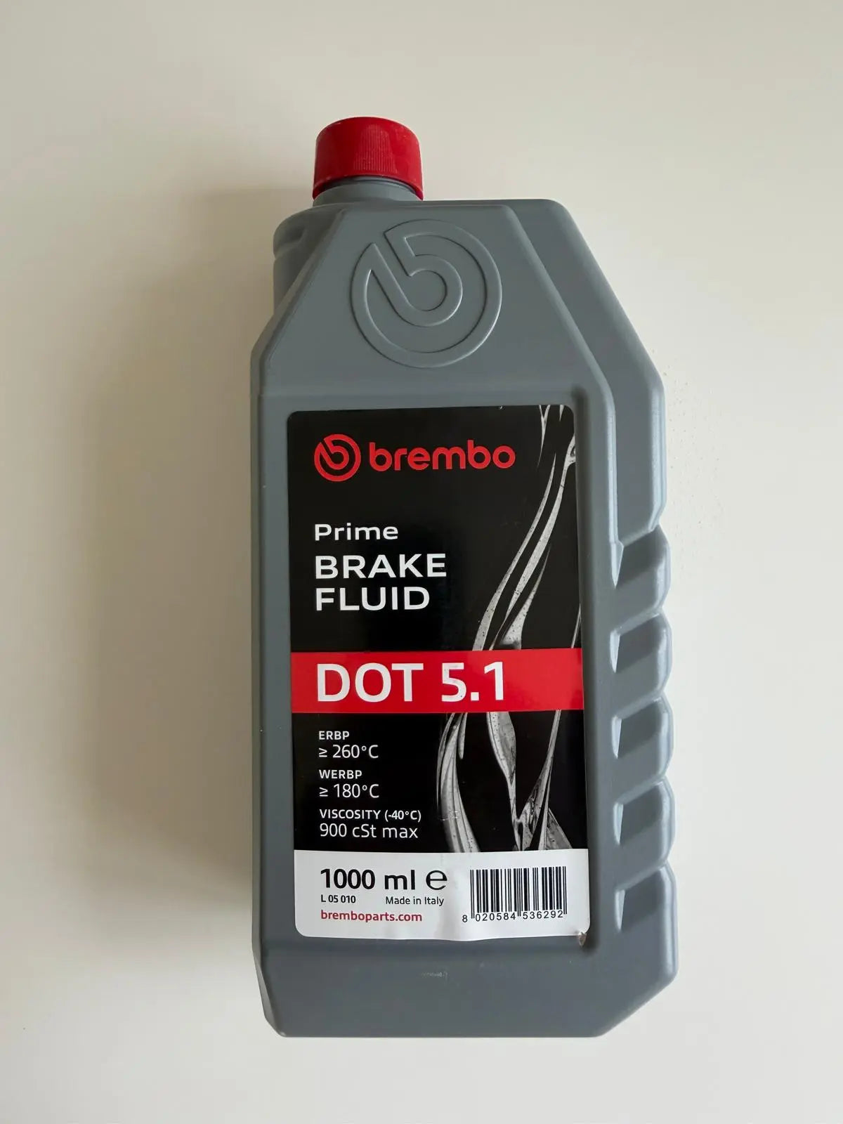 BREMBO L 05 010 Liquide de frein Huile de frein DOT 5.1 1L BREMBO