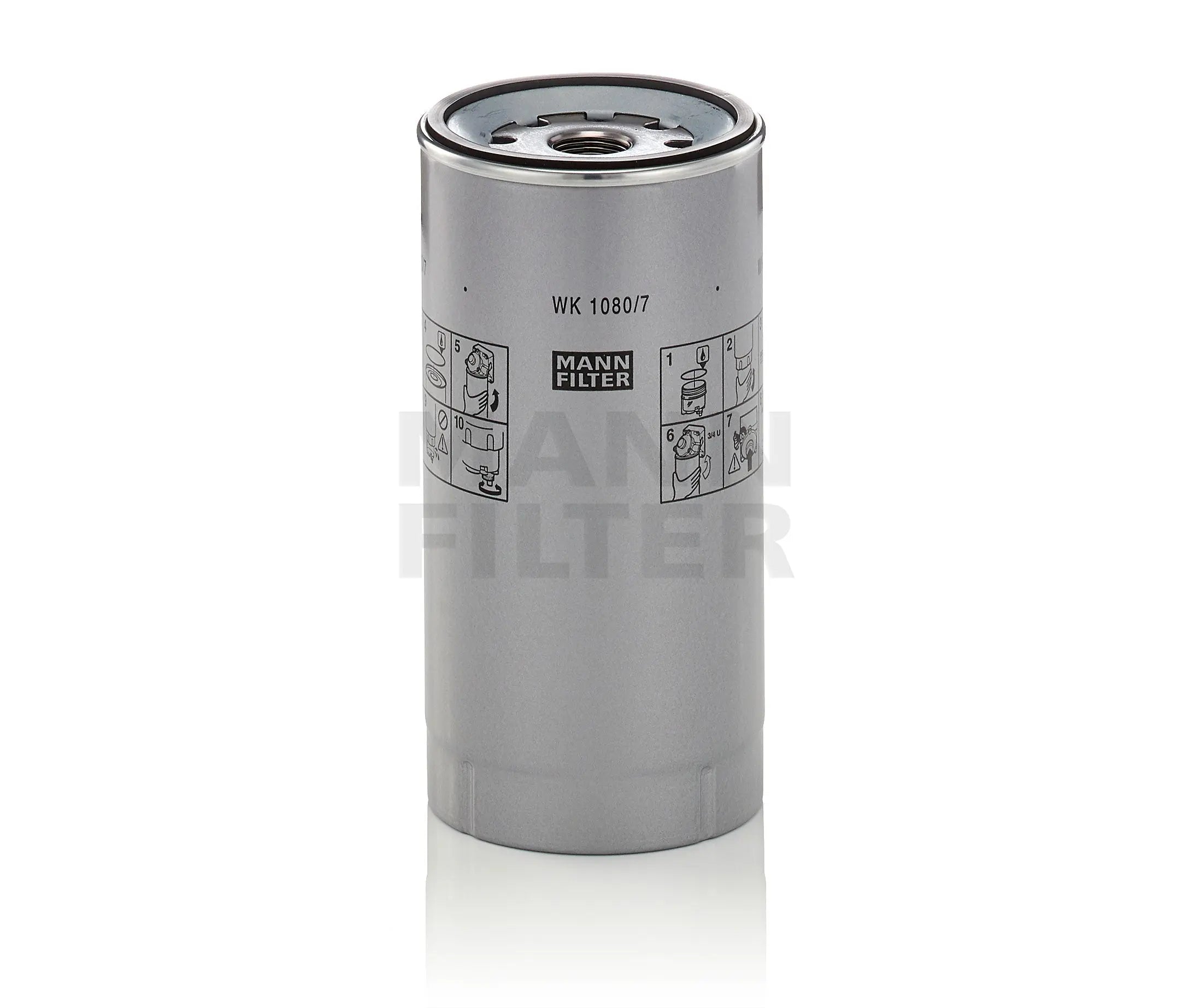 MANN-FILTER WK 1080/7 x Filtre à carburant MANN-FILTER