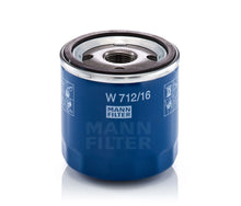 MANN-FILTER W 712/16 Filtre à huile - GR PARTS