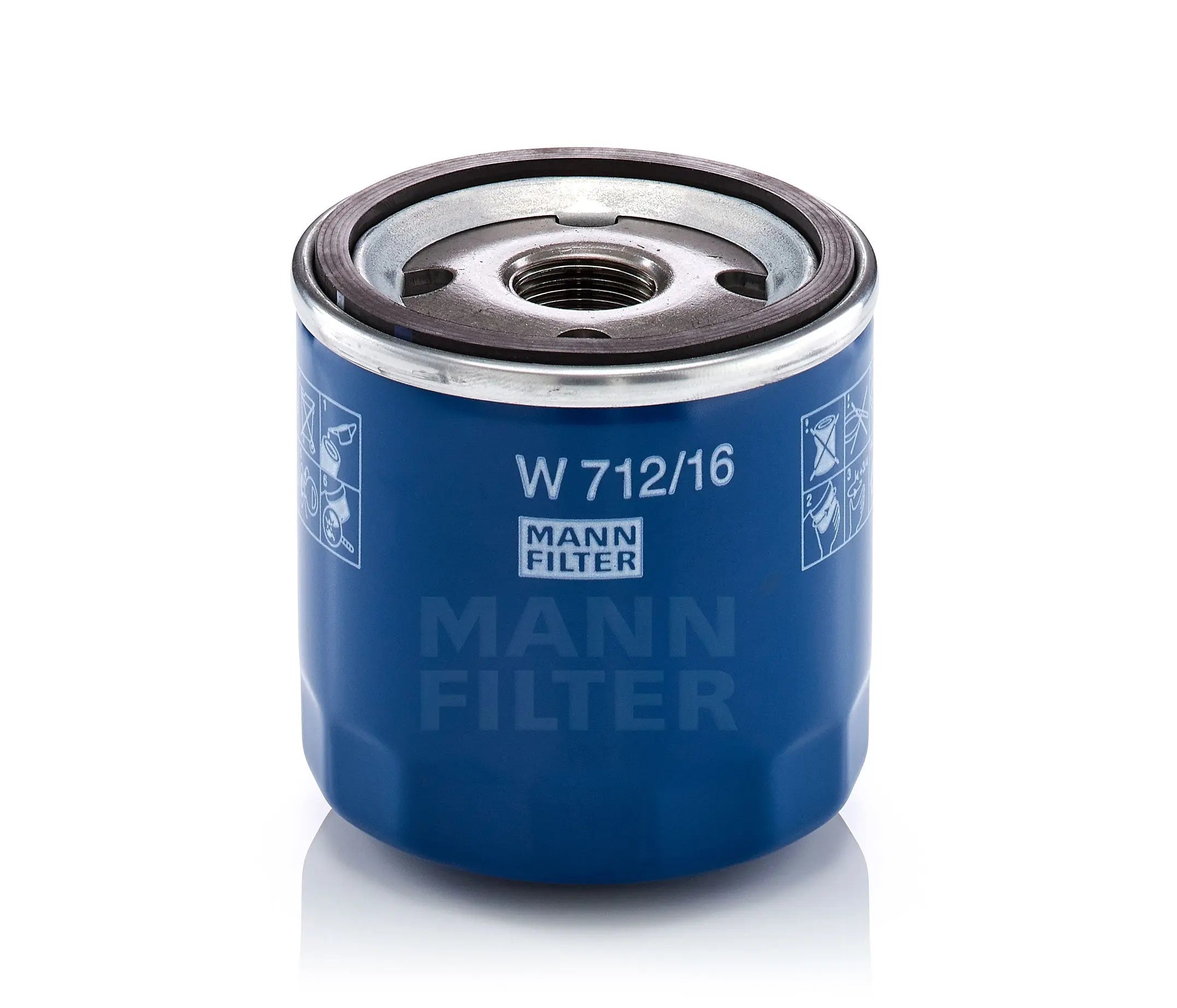 MANN-FILTER W 712/16 Filtre à huile MANN-FILTER