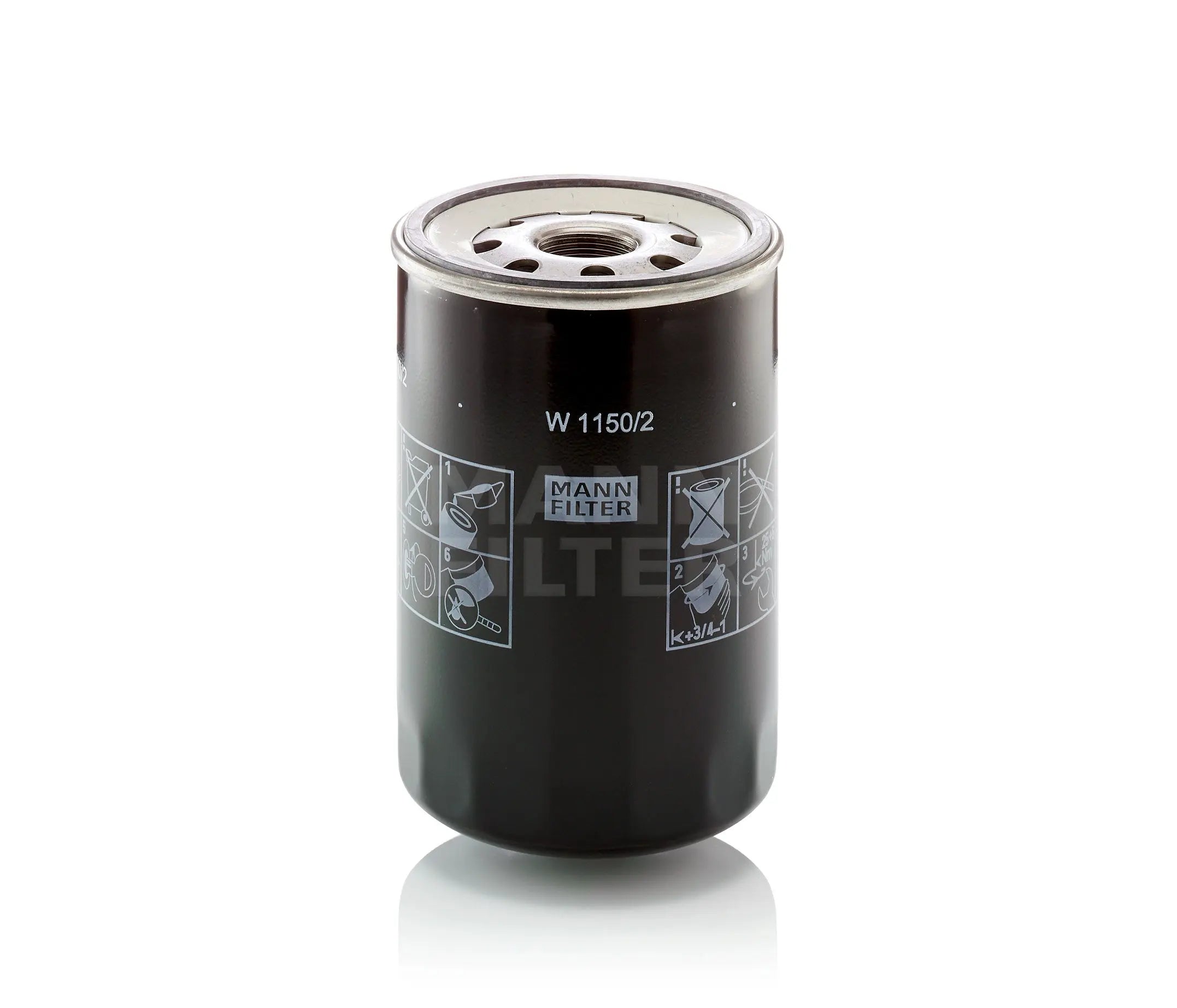 MANN-FILTER W 1150/2 Filtre, système hydraulique de travail MANN-FILTER