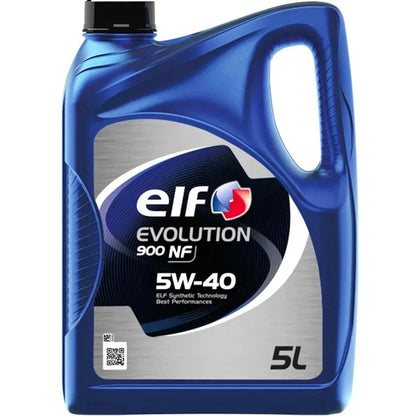 Elf Evolution 900 NF 5W-40 Huile Moteur Synthetique 5L MB 229.3 ELF