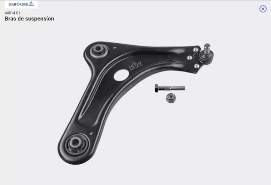 Bras de suspension LEMFÖRDER 44014 01 Essieu avant; droite