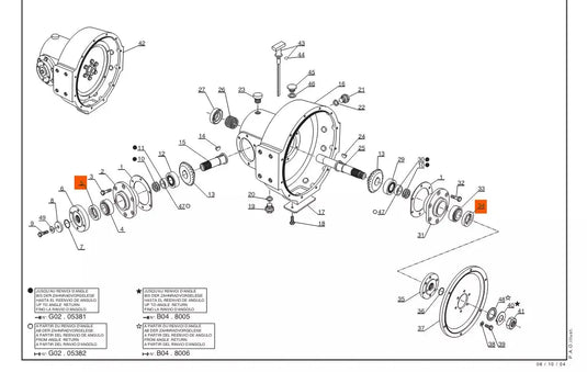 joint SPI 50x72x8 RENVOI D'ANGLE MANITOU 550597 GR PARTS