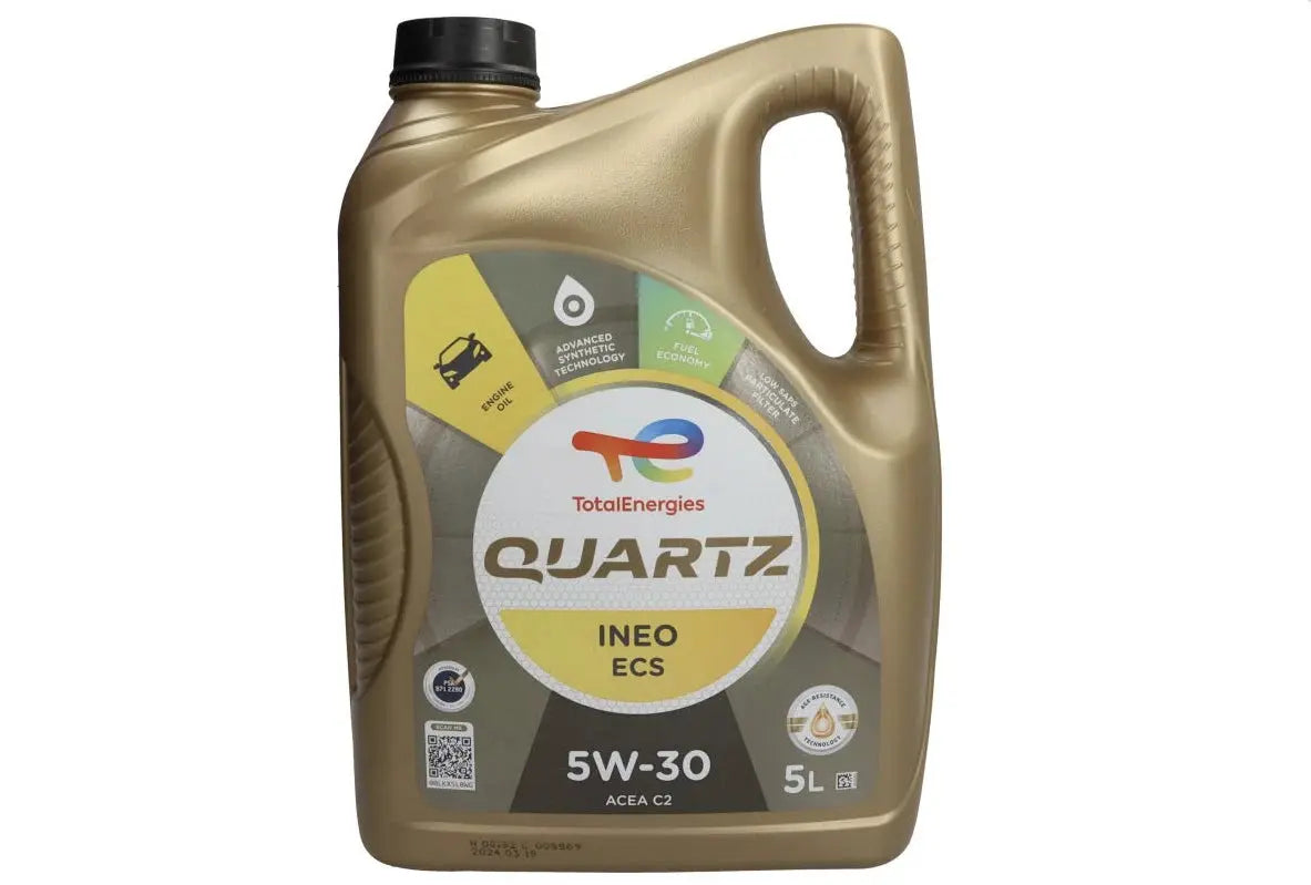 TotalEnergies 213683 Quartz, INEO ECS Huile moteur 5W-30, 5I TOTAL