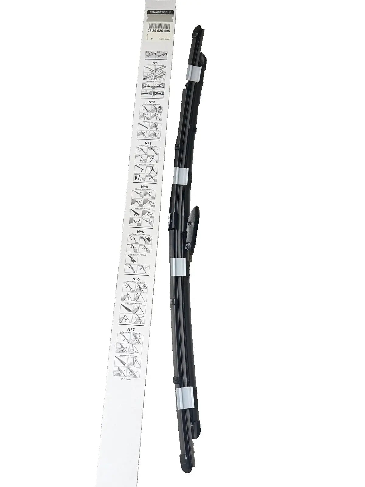 RENAULT GROUP 288902640R Jeu Balais d'Essuie Glace 750mm+650mm RENAULT