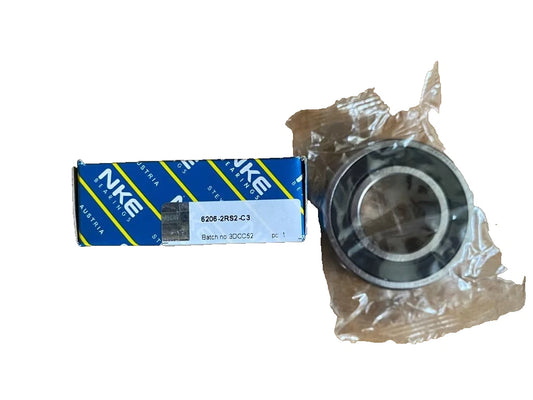 Roulement NKE 6206-2RS2-C3 62x30x16