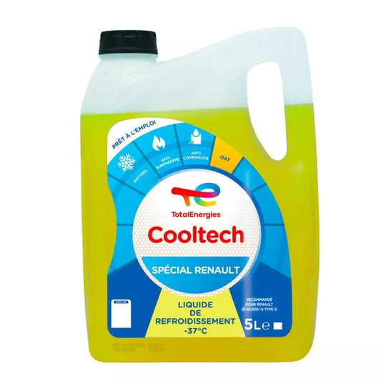 TOTAL 31397 Liquide de refroidissement -37°C spécial RENAULT (Volume : 5L)