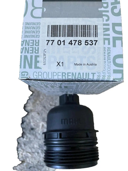 RENAULT 7701478537 Couvercle, Boîtier du filtre à huile ORIGINAL RENAULT