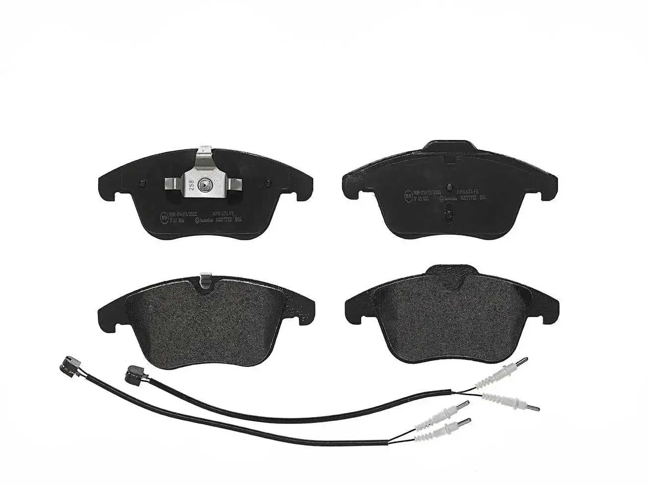 BREMBO Prime P 61 106 Plaquettes de frein contact de signal d'usure inclus BREMBO