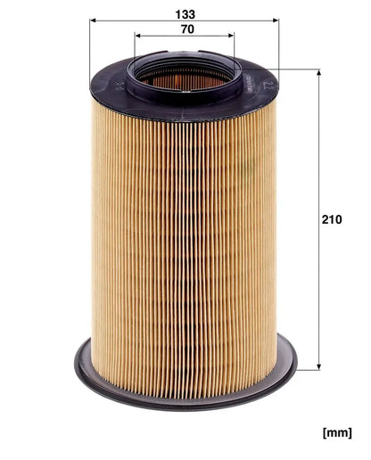 MANN-FILTER C 16 134/2 Filtre à air Ø 133 mm MANN-FILTER