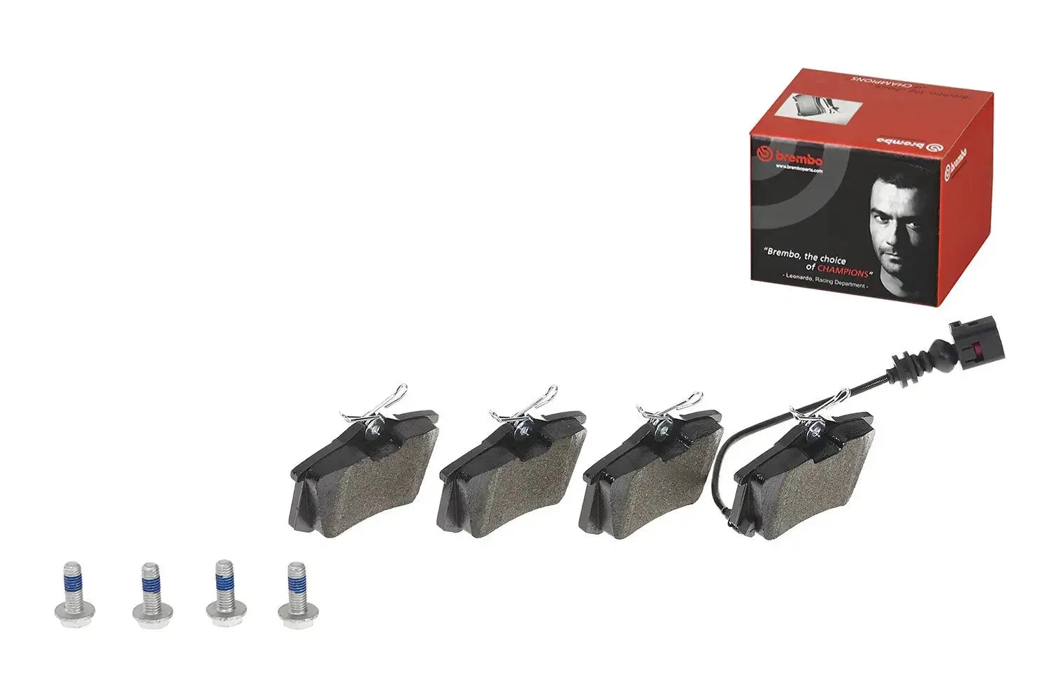BREMBO Prime P 85 066 Plaquettes de frein contact de signal d'usure inclus BREMBO